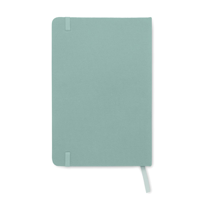 Notebook A5 in 600D RPET Petrolio item picture side