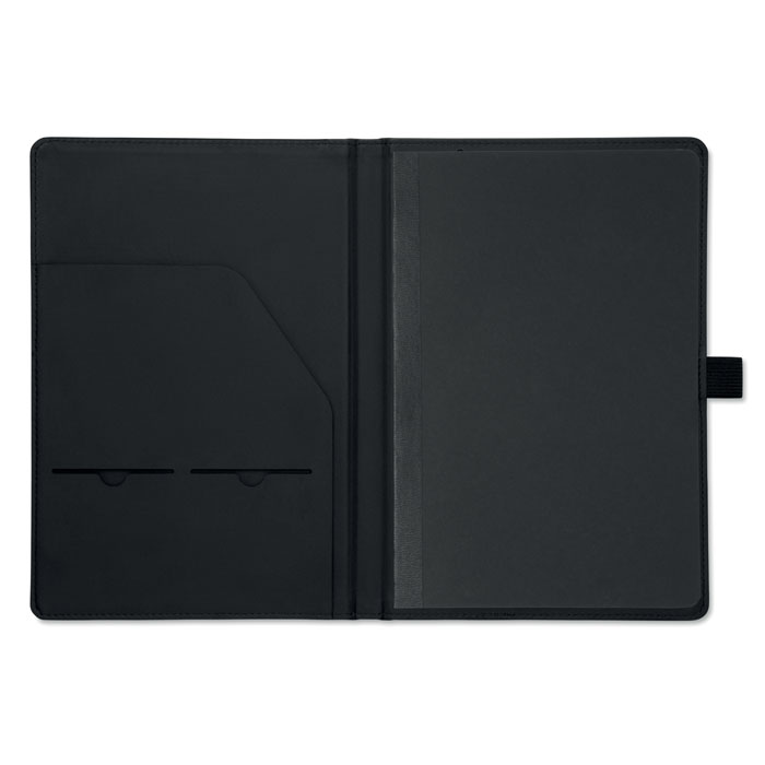 Cartella A5 con blocco note Nero item picture 7