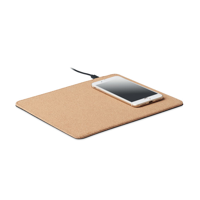 Mouse pad in sughero 15W beige item picture side