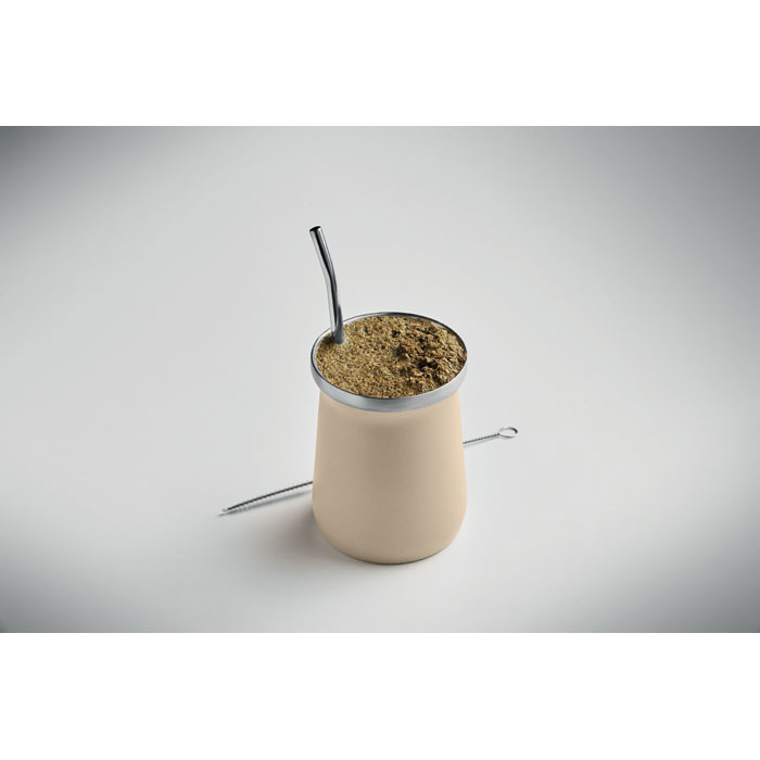 Tazza da tè Yerba mate Beige item picture 6