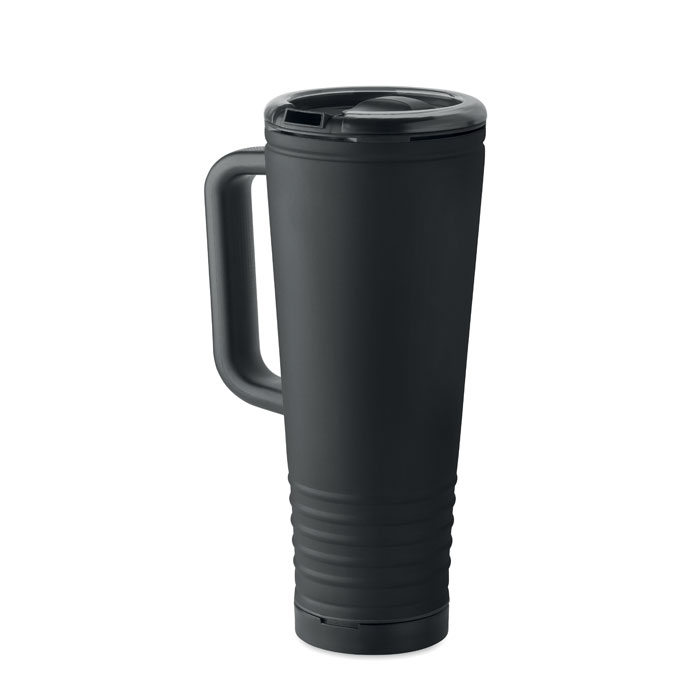 Bicchiere doppio strato 700 ml Nero item picture 2