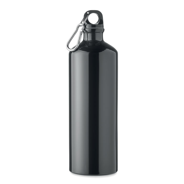 Bottiglia di alluminio 1L black item picture front