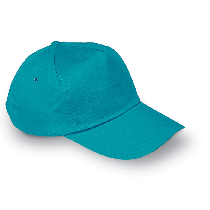 Cappello a 5 pannelli turquoise item picture front
