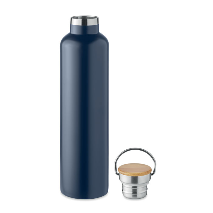 Thermos doppio strato 1L Francese Navy item picture side