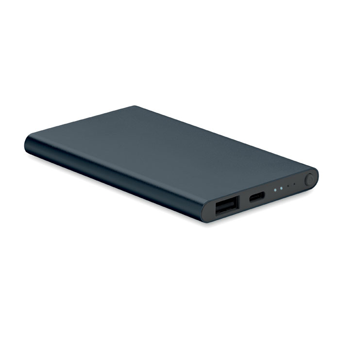 4000 mAh Power Bank Type C Francese Navy item picture front