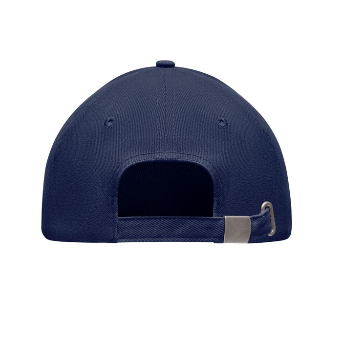 5 panel baseball cap Blu/Grigio item picture back