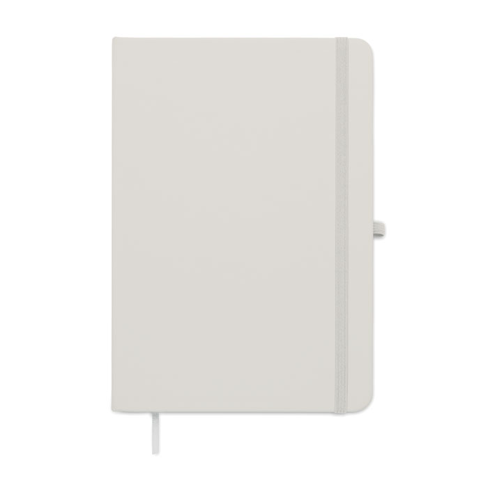 Notebook A5 in PU riciclato Bianco item picture back