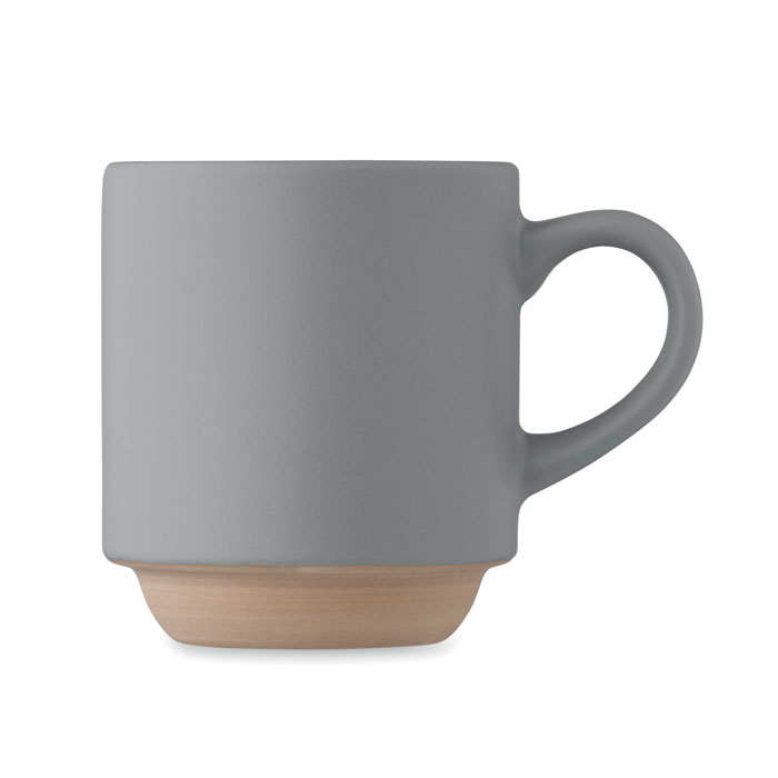 Tazza impilabile in ceramica da Grigio item picture 1