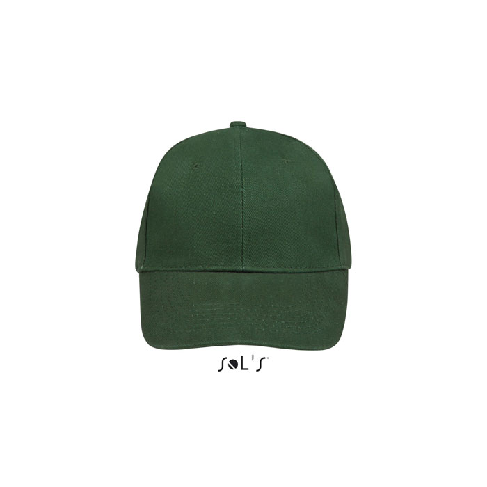 BUFFALO SIX PANEL CAP Verde Bottiglia item picture front