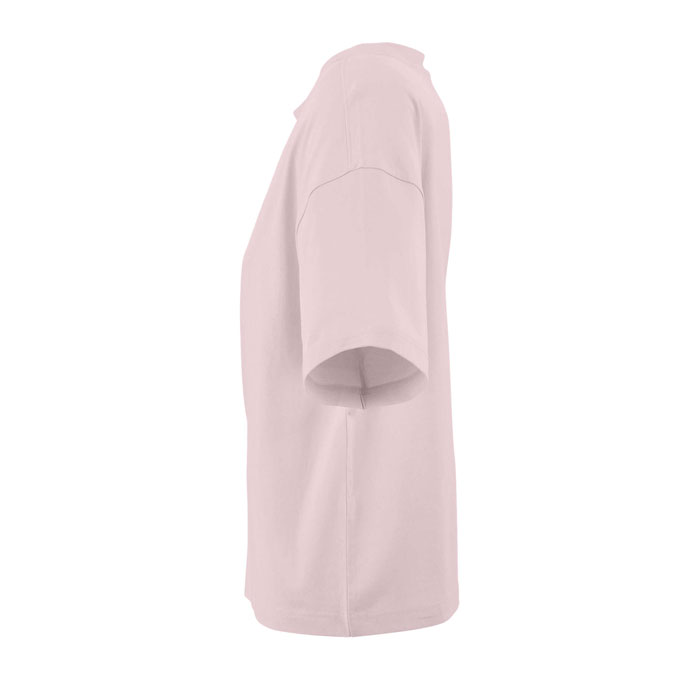 BOXY WOMEN OVERSIZE T-SHIRT Medium Pink item picture side