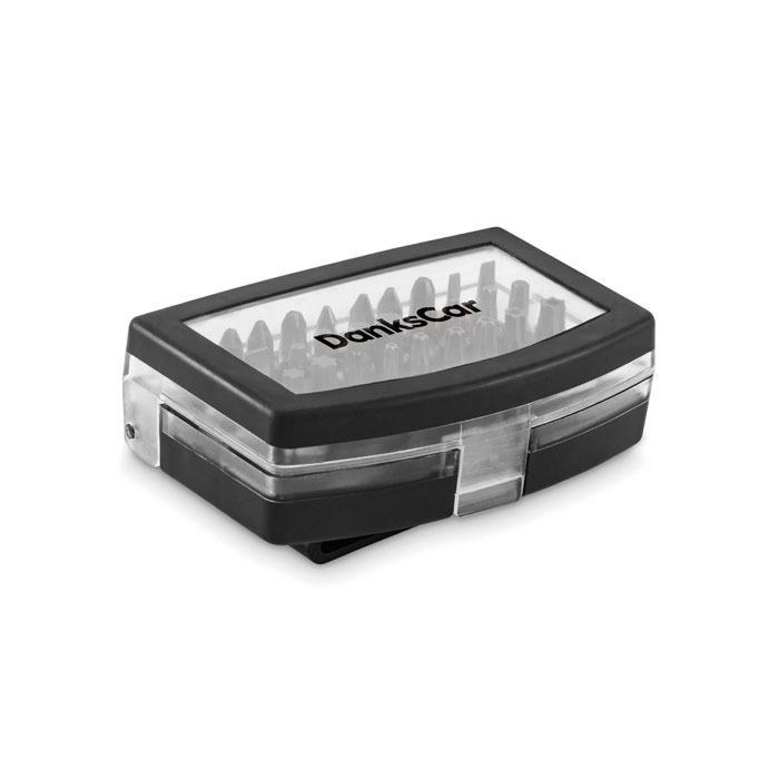 32 pcs screwdriver bit set Nero item picture printed