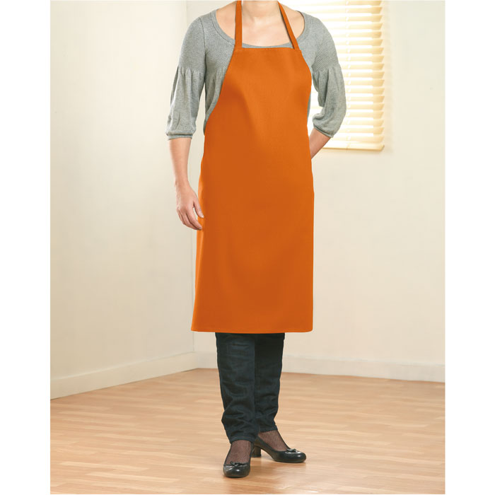 Kitchen apron in cotton Arancio item ambiant picture