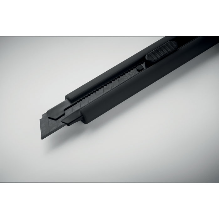 Grande coltello retrattile Nero item detail picture