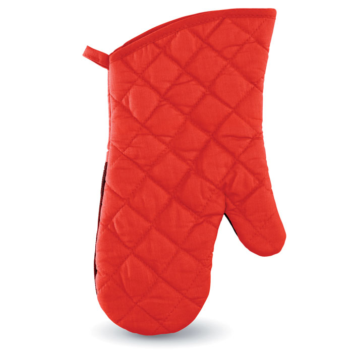 Cotton oven glove Rosso item picture side