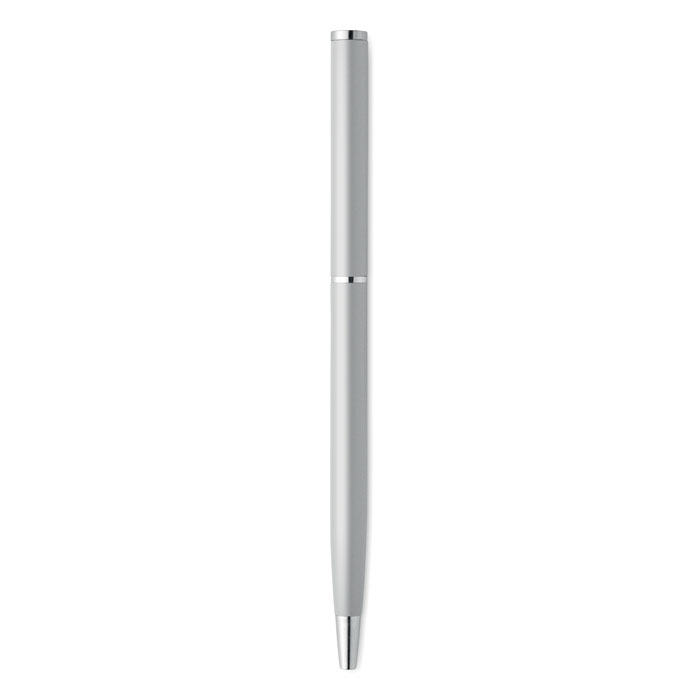 Penna a sfera in alluminio Argento Opaco item picture open