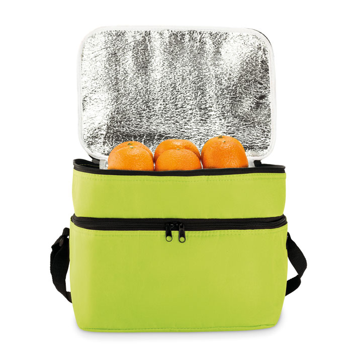 Borsa frigo 2 comparti Lime item picture top