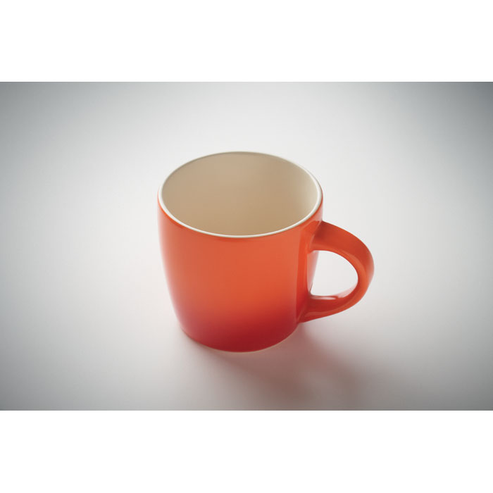 Tazza in ceramica. 300 ml. Arancio item detail picture