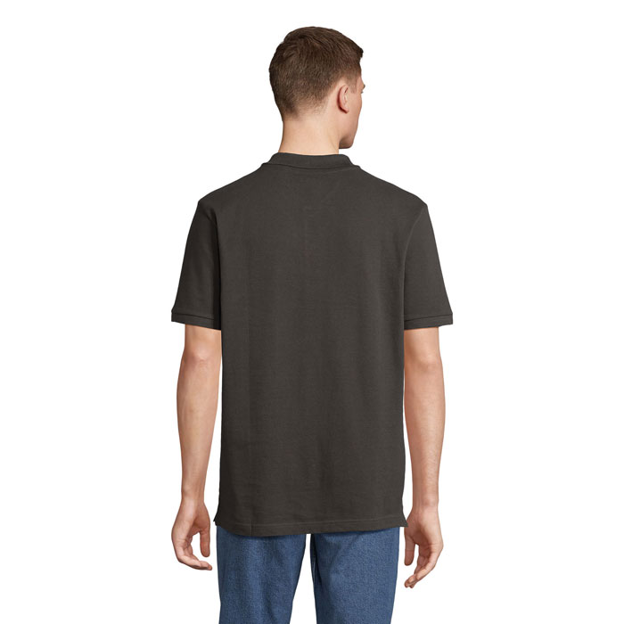 Polo PEGASE Organica 210g Grigio Carbone item picture back