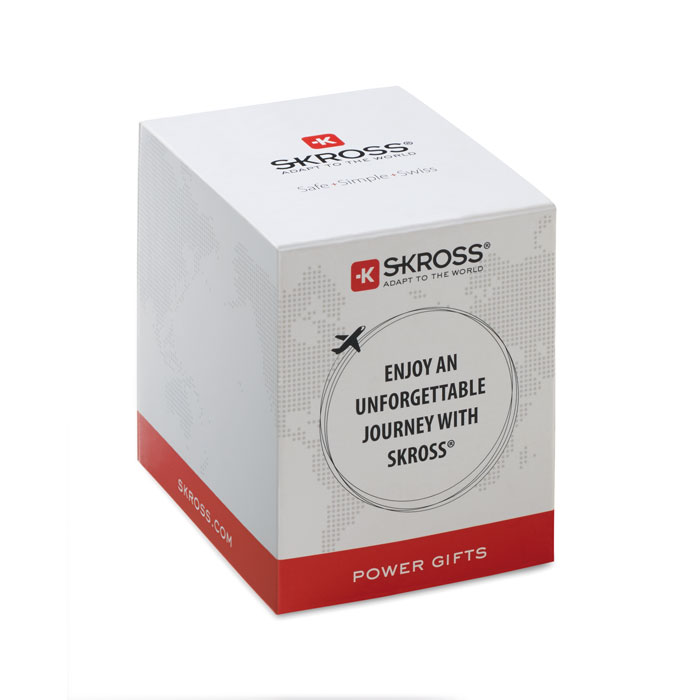 Skross PRO 3-pole world Bianco item picture box