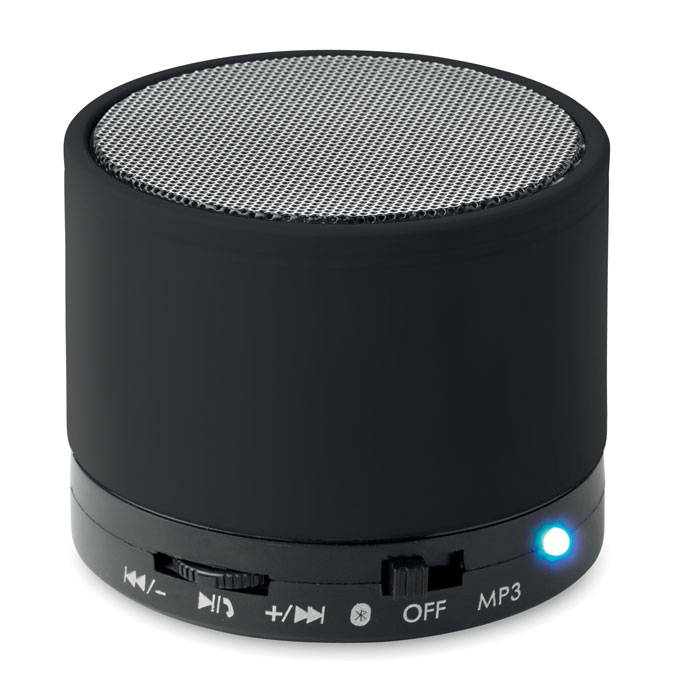 Round wireless speaker Nero item picture front