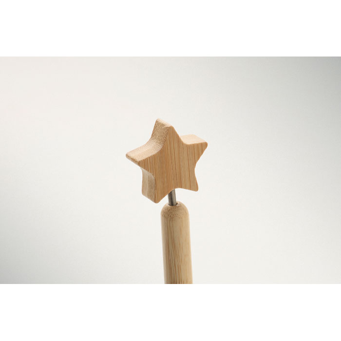 Bamboo star ball pen Legno item picture back