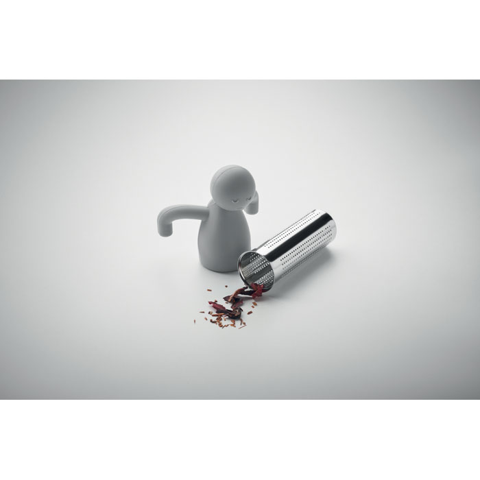 Funny tea infuser Grigio item picture open