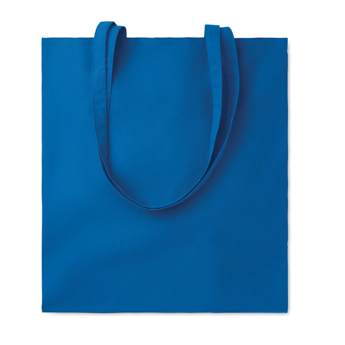 180gr/m² cotton shopping bag Blu Royal item picture front