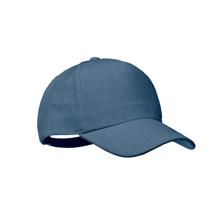 Cappellino da baseball in canapa blue item picture front