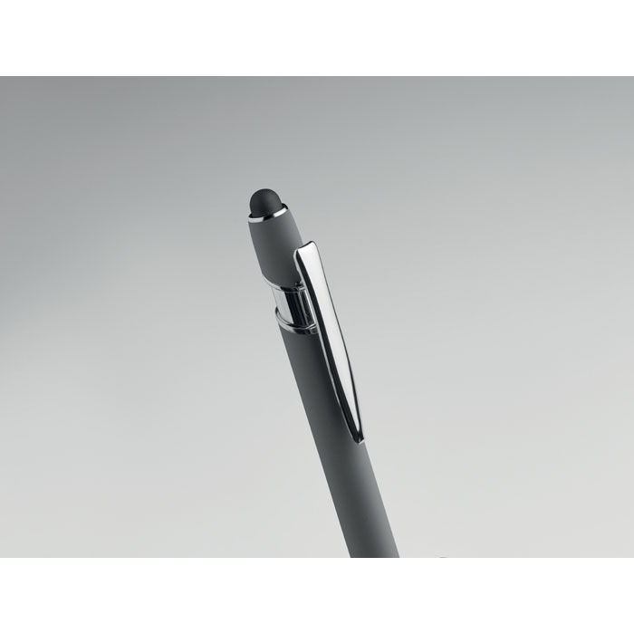 Penna in alluminio riciclato Grigio Pietra item ambiant picture