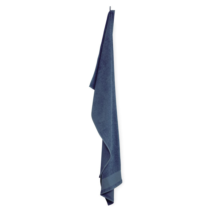 Asciugamano da bagno in cotone Blu Royal item picture top