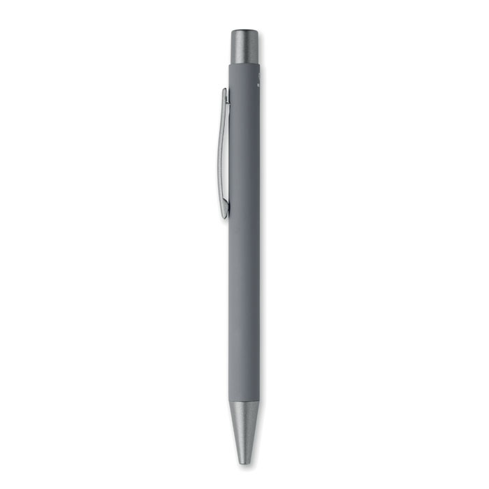 Recycled aluminium ball pen Grigio Pietra item picture back