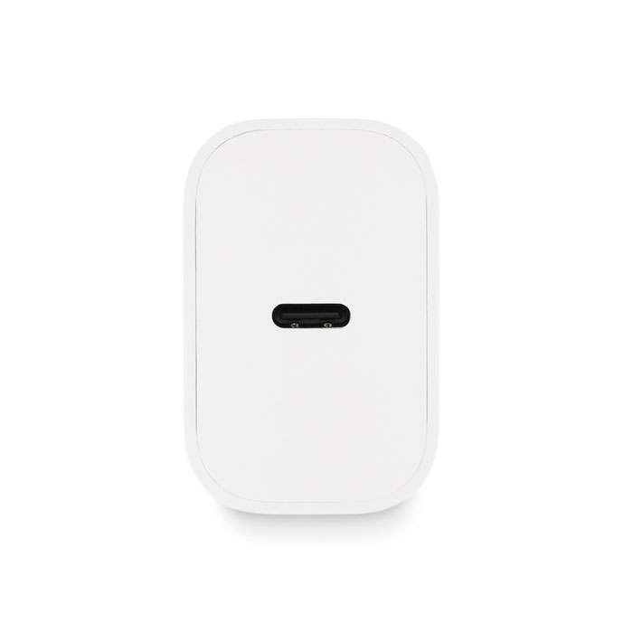 Caricatore USB a 2 porte, 20W Bianco item picture open