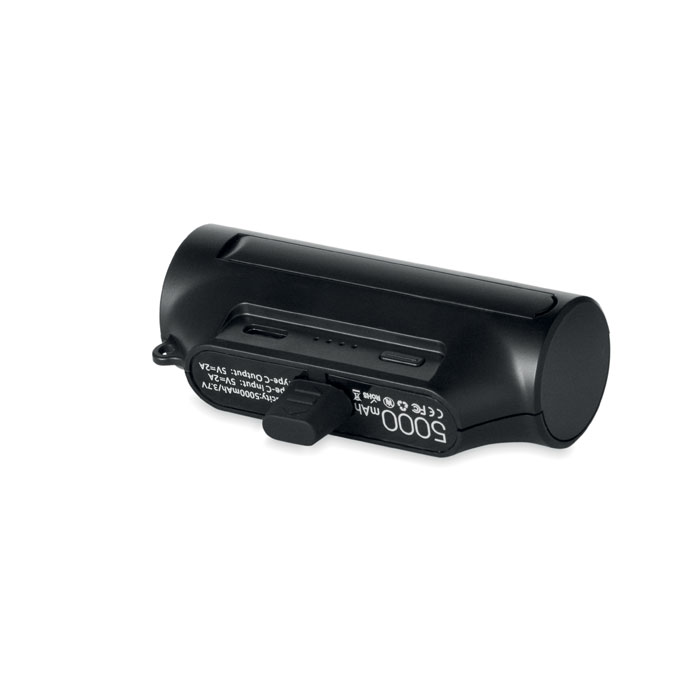 Power bank 5000mAh Nero item picture back
