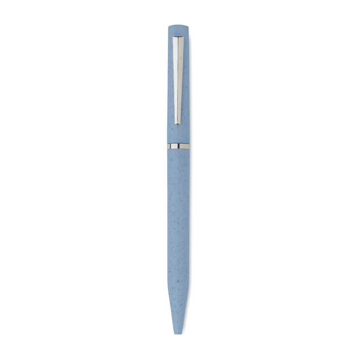 Wheat straw/ABS twist pen Blu Bambino item picture back
