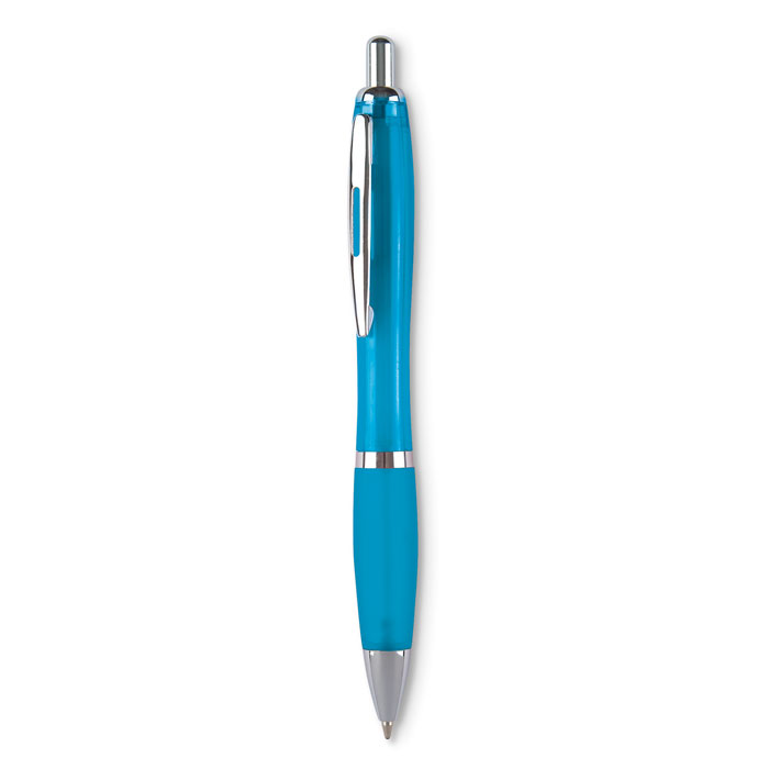 Push button ball pen Turchese item picture back