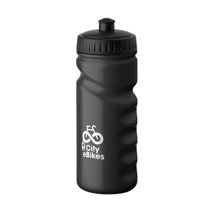 Bottiglia sportiva 500ml Nero item picture printed