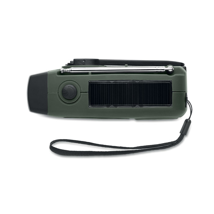 Radio portatile con torcia LED Verde Scuro item picture 4