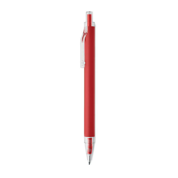 Penna a sfera in alluminio Rosso item picture front