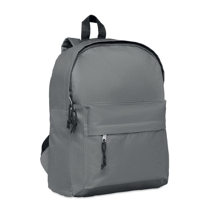 600D polyester backpack Grigio Pietra item picture side