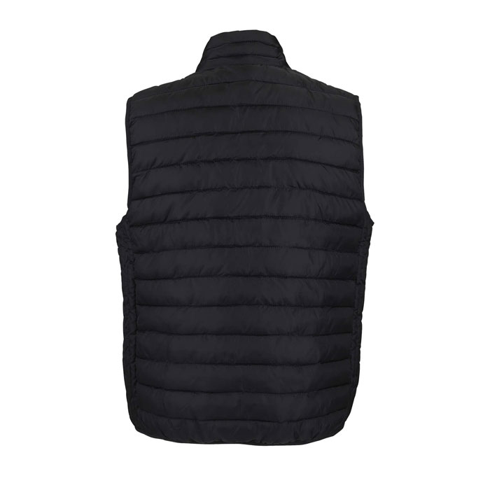 STREAM MEN Bodywarmer Nero / Nero Opaco item picture back