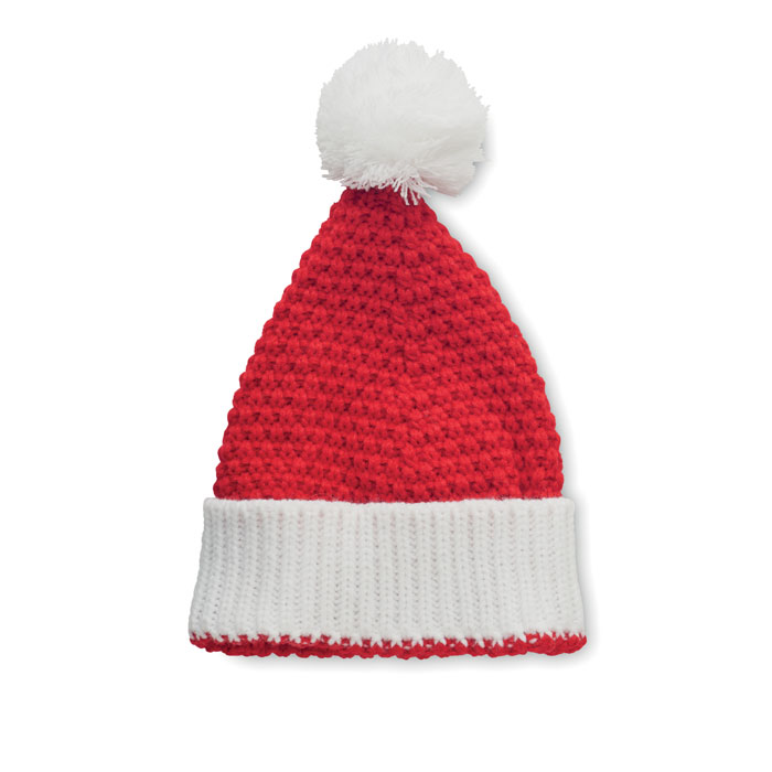 Christmas knitted beanie Rosso item picture side