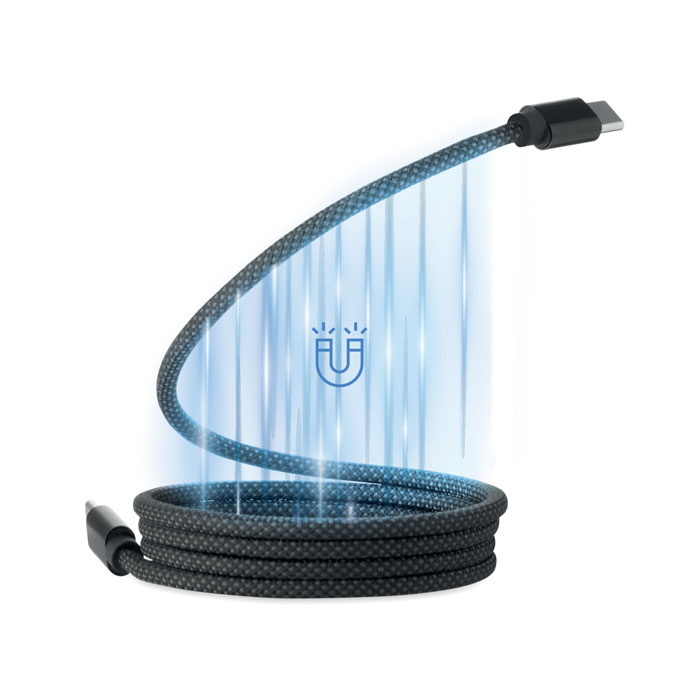 Cavo antigroviglio in RPET Nero item picture front