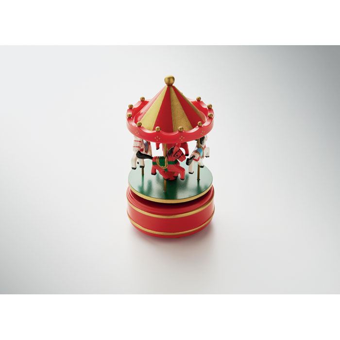 Mini giostra carillon Multicolore item picture back