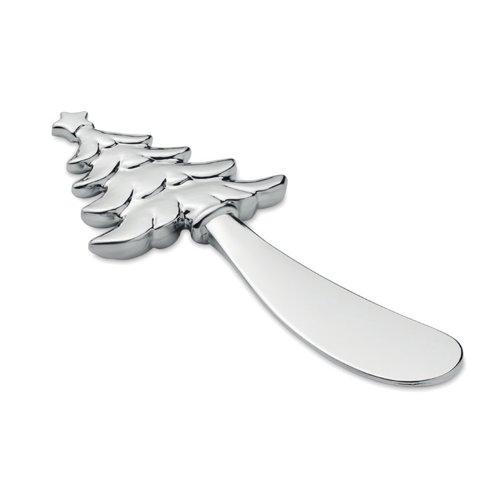 Christmas tree cheese knife Argento Opaco item picture side