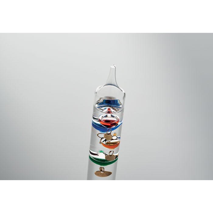 Galileo thermometer glass 28cm Trasparente item detail picture