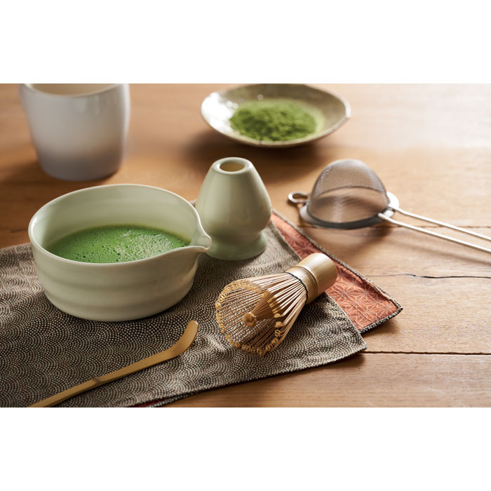 Matcha set 5 pcs Verde Menta item ambiant picture
