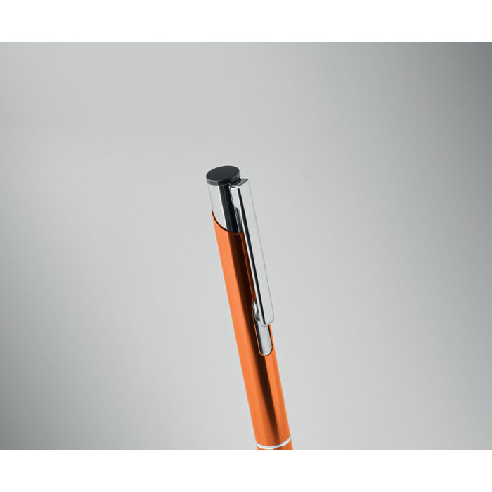 Penna a sfera in alluminio Arancio item picture top