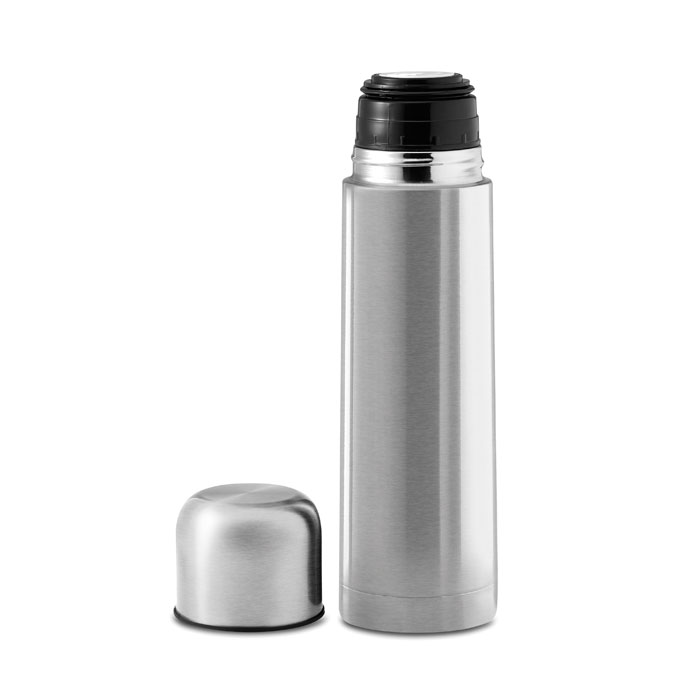 Thermos doppio strato 500ml Argento Opaco item picture back