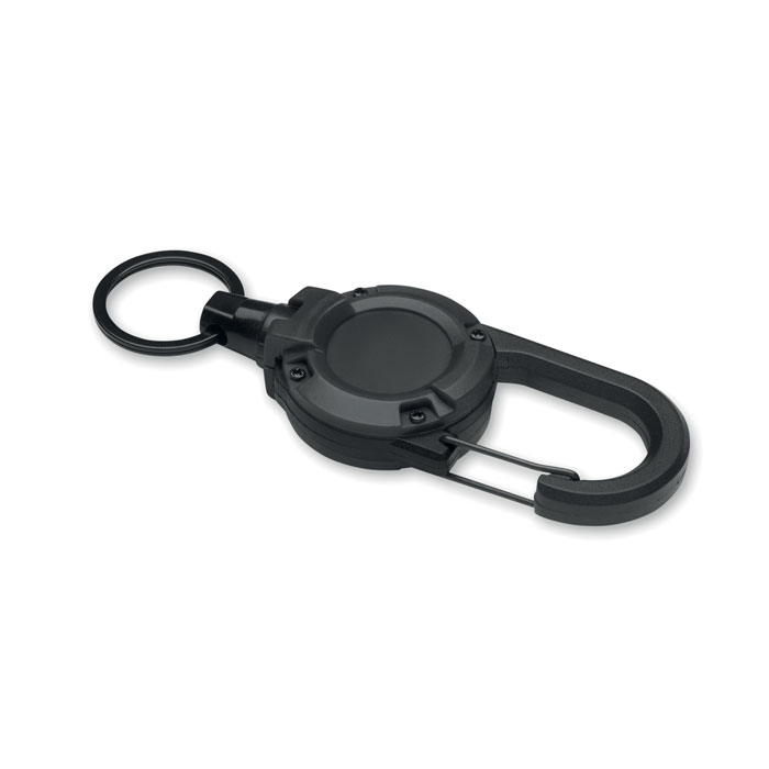Set di portabadge retrattili Nero item picture top