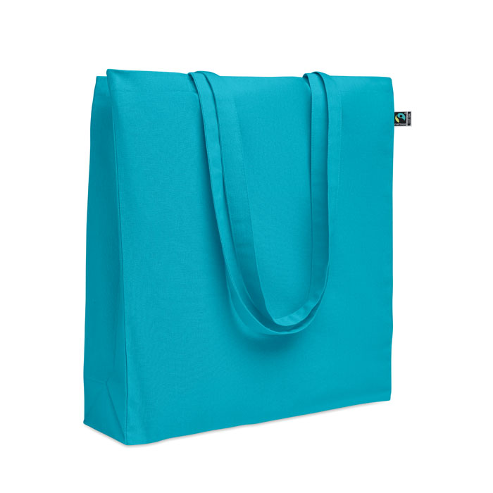 Shopper Fairtrade 180 gr Turchese item picture front